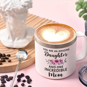 Lifecapido durable sweat-proof mug for travel or office