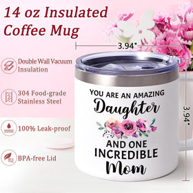 Lifecapido stainless steel mug made with 304 stainless steel