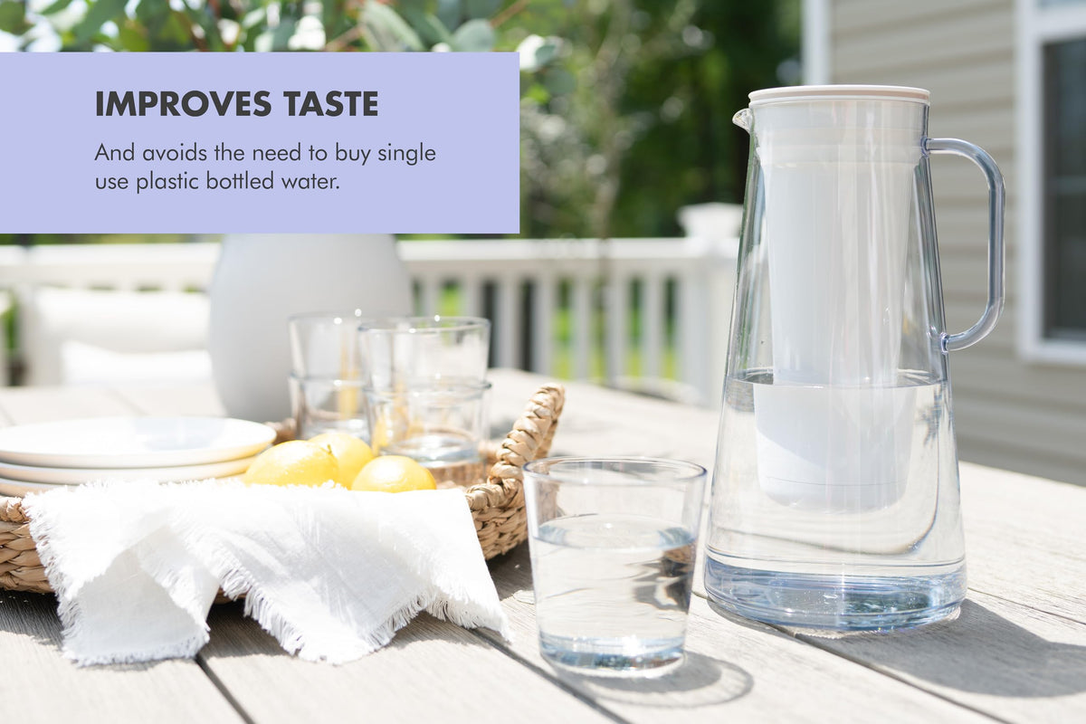 LifeStraw Home taste-improvement highlights better flavor without buying bottled water.