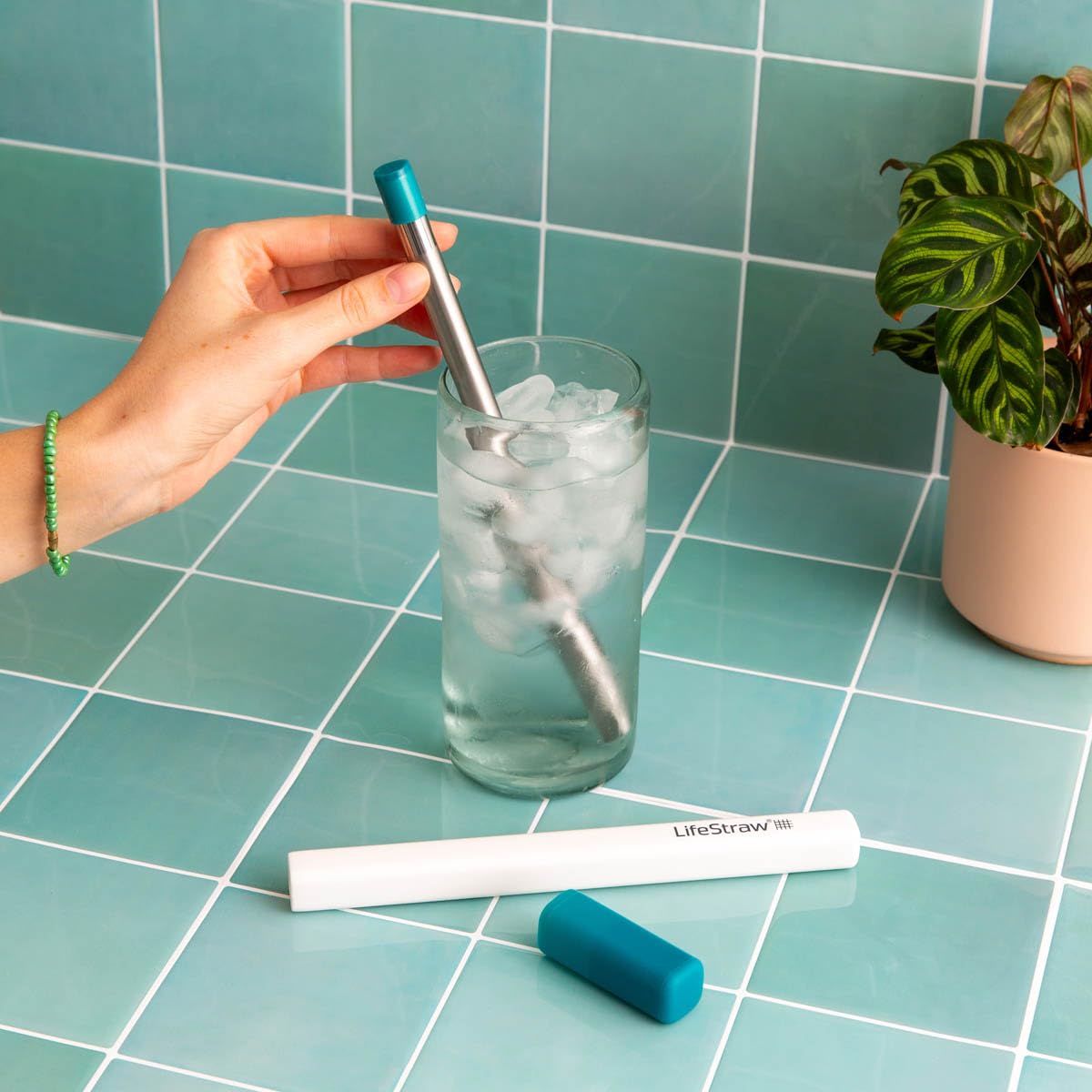 LifeStraw Sip high-flow filter membrane enables easy sipping with filtration.