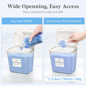 Lifewit 1.2-gallon pod container offers ample space for larger loads