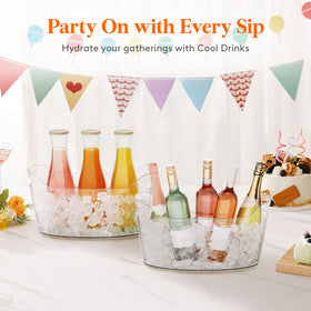 Lifewit beverage cooling bucket suitable for mimosa bars.