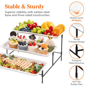 Lifewit collapsible metal stand supports easy, stable display