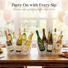 Lifewit easy-clean smooth surface simplifies post-party cleanup