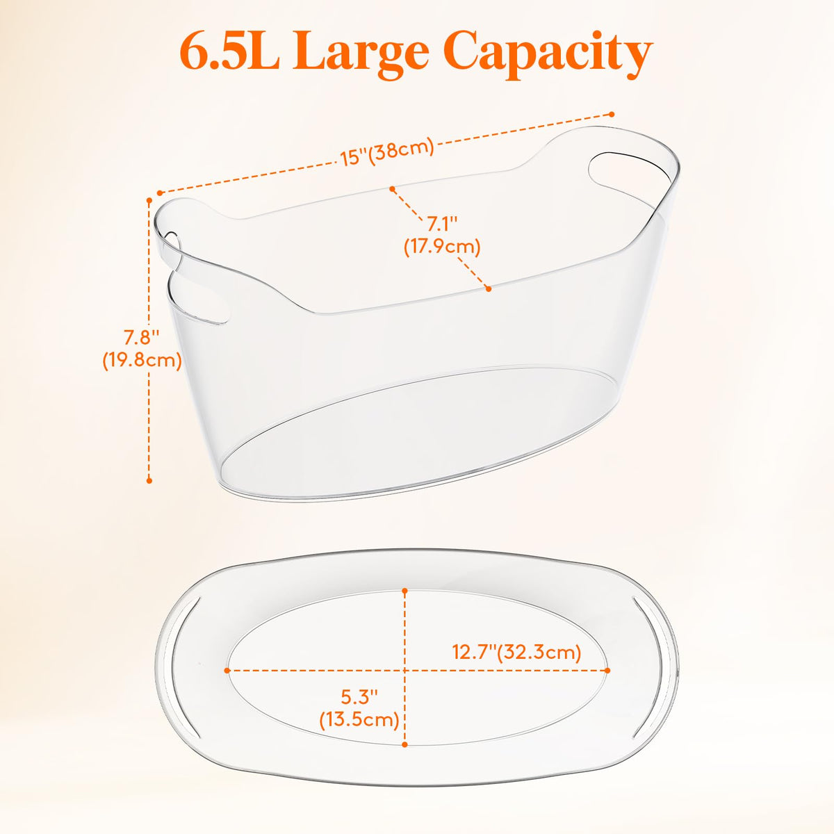 Lifewit scoop included for quick ice loading