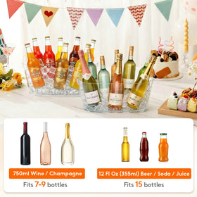 Lifewit mimosa bar ready ice bucket ideal for brunch celebrations