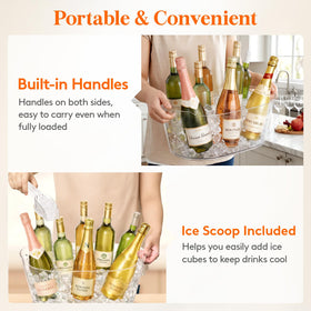Lifewit minimalist design complements party and wedding décor.