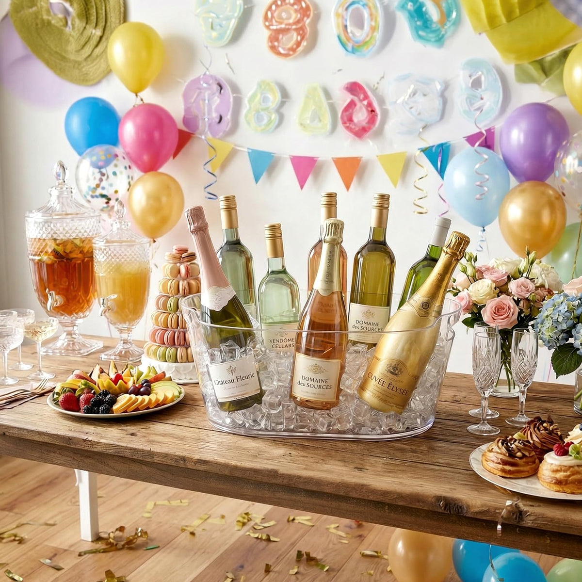 Lifewit portable party chiller supports mobile serving and setups