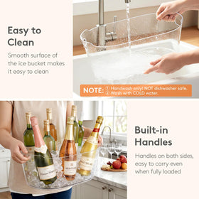 Lifewit transparent design suits weddings, picnics, and events