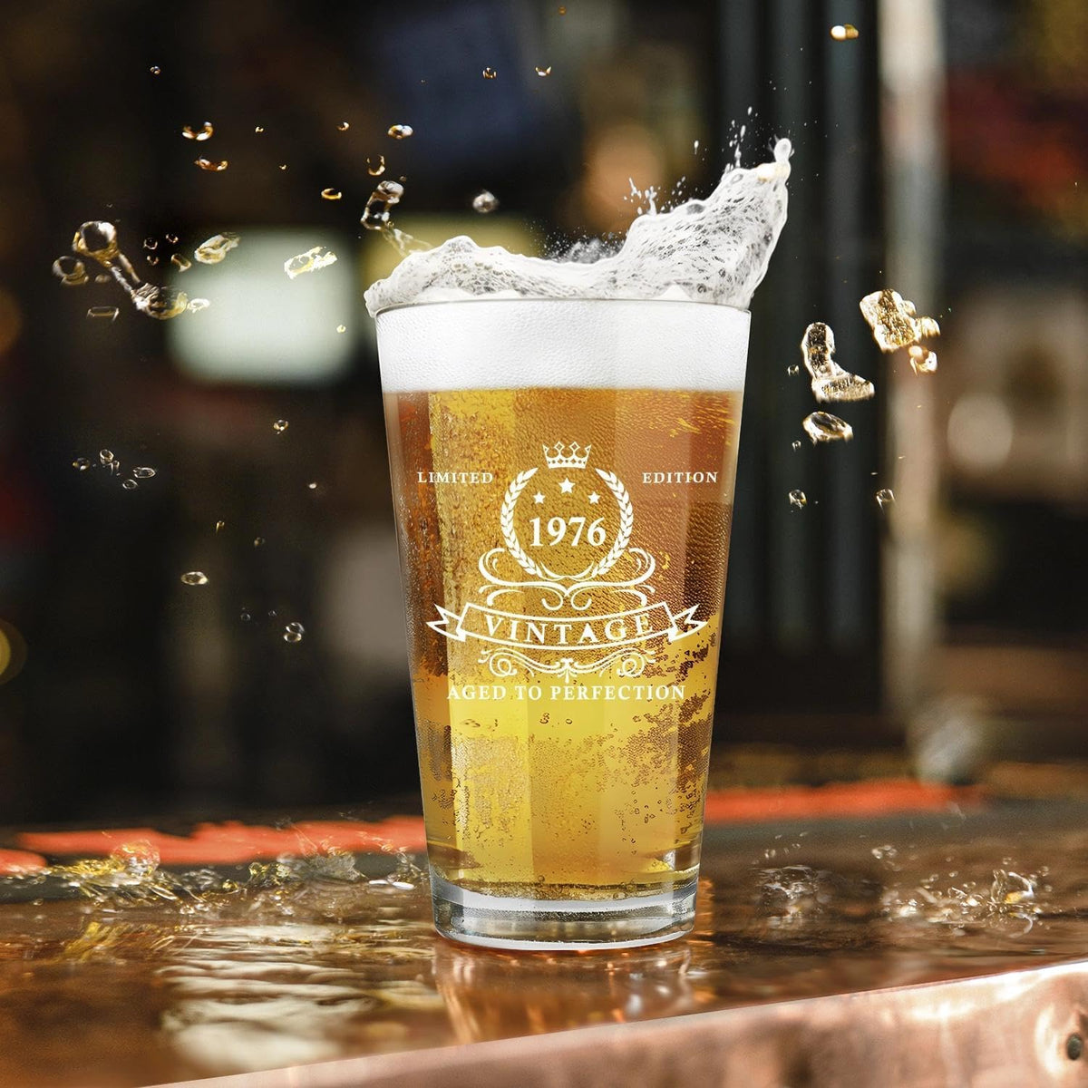 Lighten Life 16oz pint glass for daily use