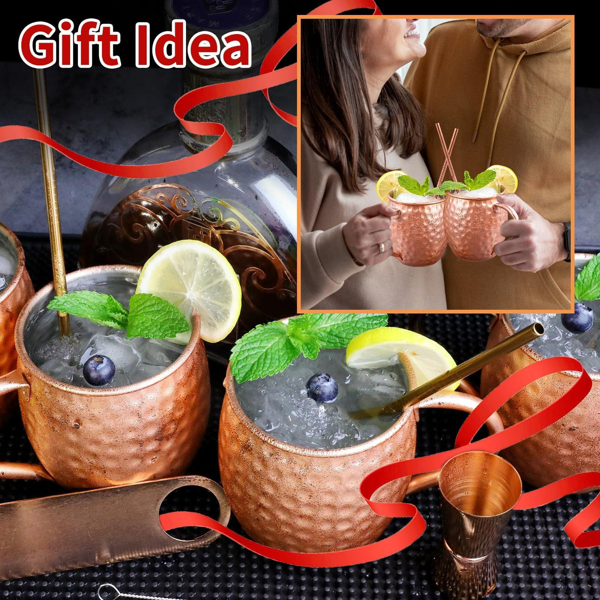 LINALL Moscow Mule gift box presentation ready for gifting.