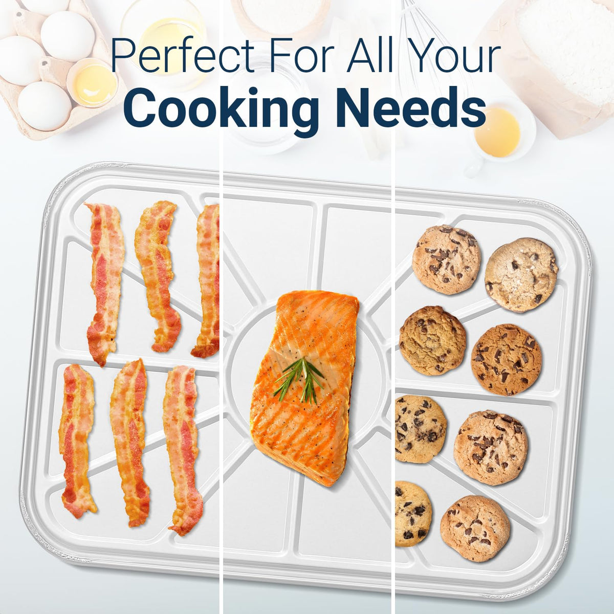 Linda's Essentials bottom-dish-pan-mat provides reusable value for mess-free meal prep.
