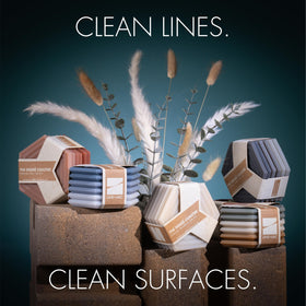 LINE+ARC Degrē coasters dishwasher-safe for effortless cleanup after meals