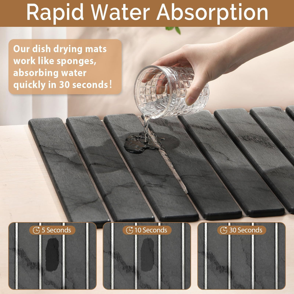 Linidcoud diatomaceous earth texture close-up highlighting absorbent performance.