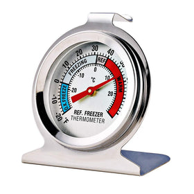 LinkDm thermometer large dial with stainless steel body for durable kitchen monitoring