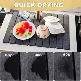 LiteTool Stone Drying Mat close-up shows honeycomb structure for fast drying