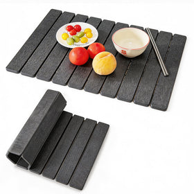 LiteTool Stone Drying Mat on countertop absorbing moisture rapidly