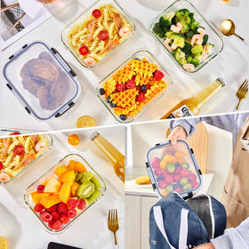 Liuruiyu leak-proof lids make on-the-go meals secure and spill-free.