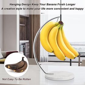 Livabber banana hanger supports multiple fruits to save space