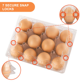 Lixavaer PET clear material offers visibility and reusable durability.