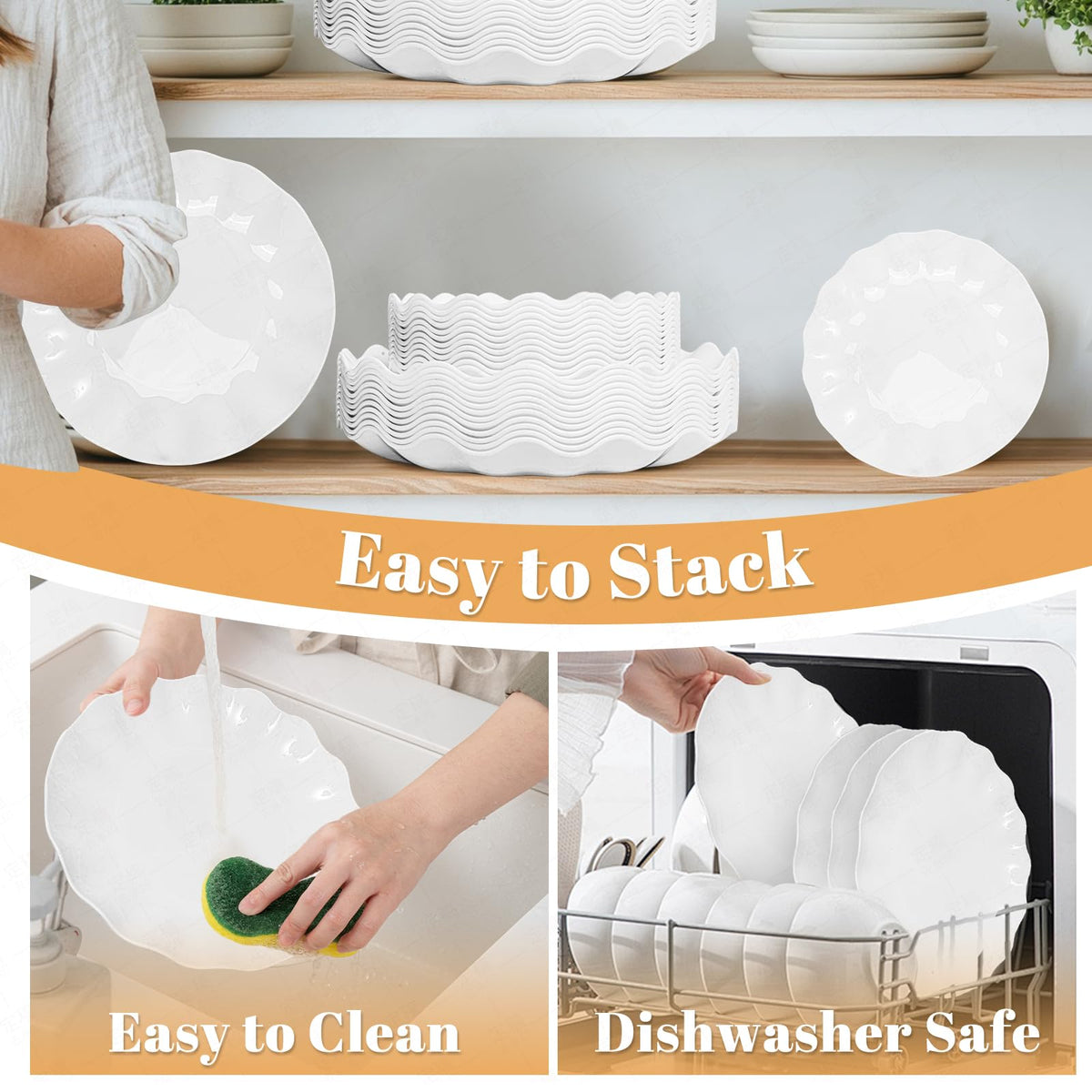 LIYH BPA-free plates, food-grade safety for snacks.