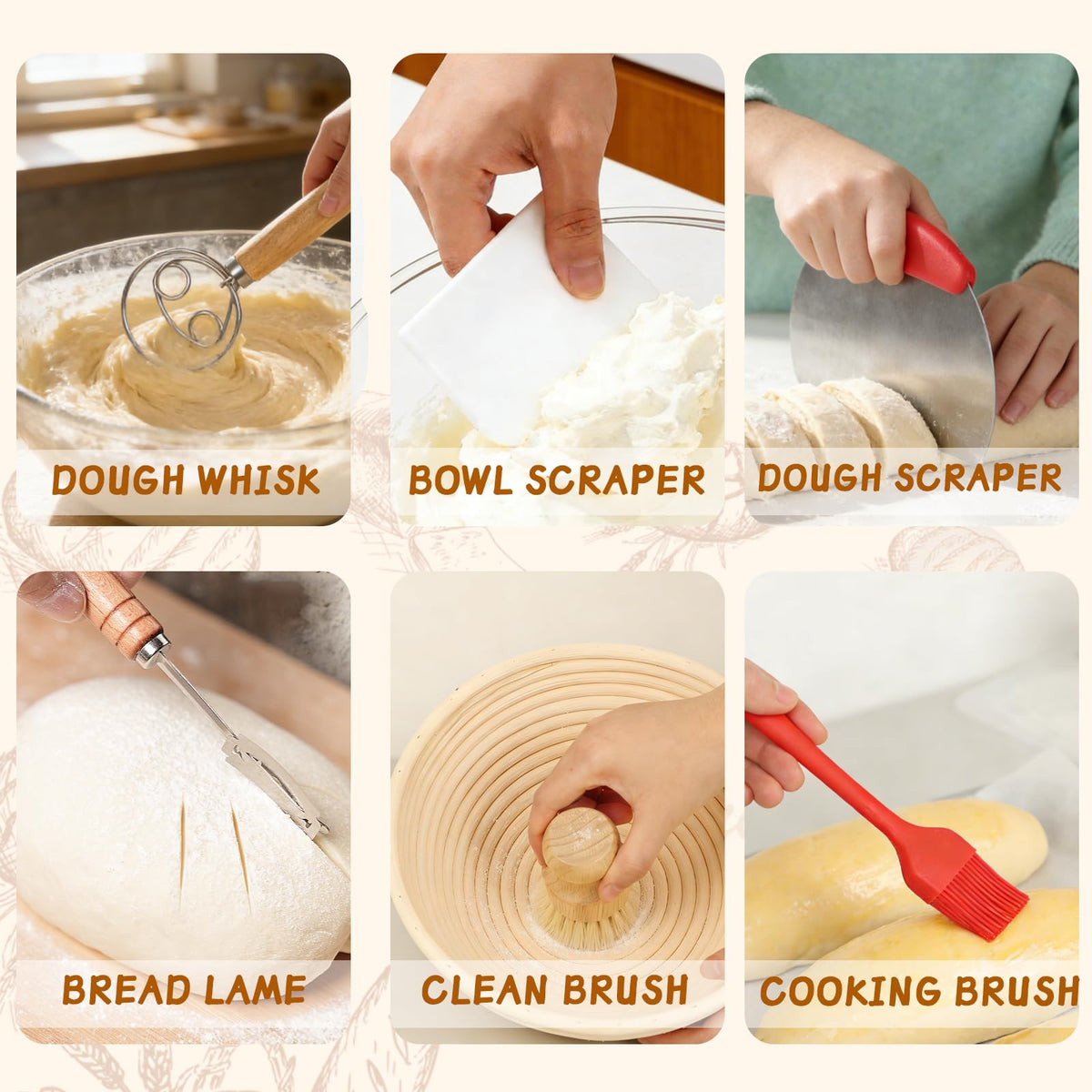 lockincar bread stencil and covers for bakery-style top finishes.