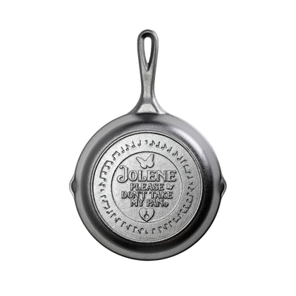 Lodge Jolene 8-inch skillet with teardrop handle for stove to oven use