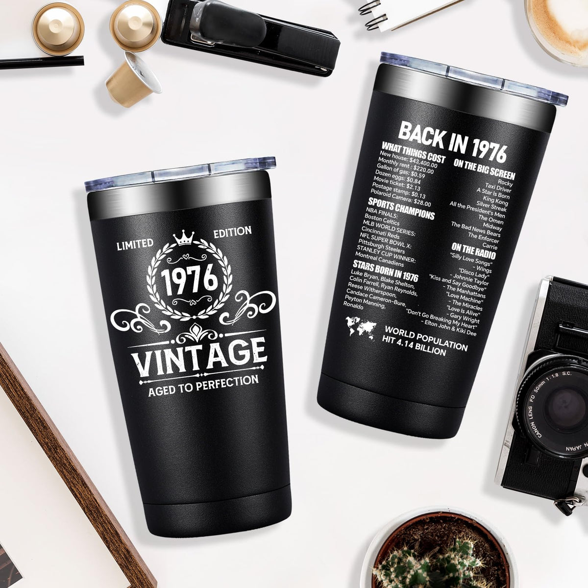 Loecuxe daily hydration use suitable for coffee, water, or tea.