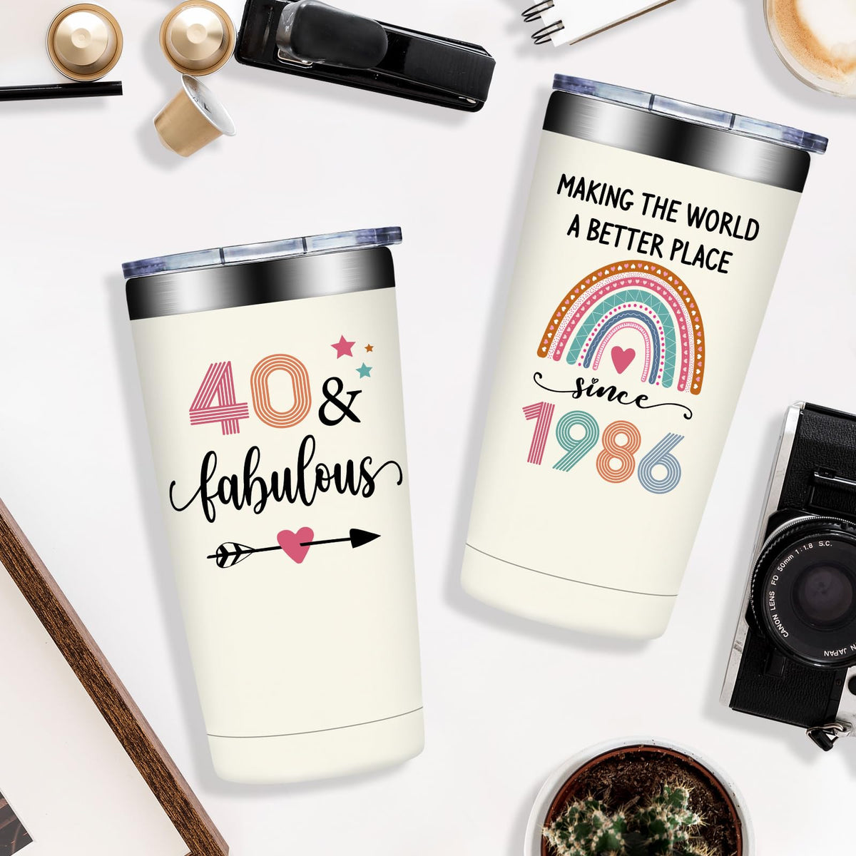 Loecuxe rust-resistant stainless steel tumbler, durable for daily hydration.