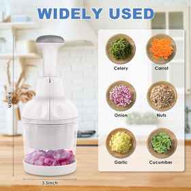 Longmann Pamperεd Chef Food Chopper easy cleaning after use.