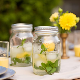 Lonriva jar for spices and snacks keeps pantry neat and accessible.