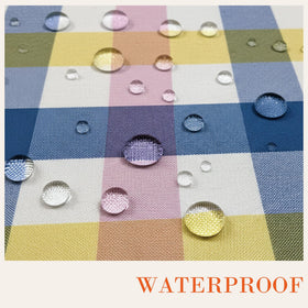 LOSIVISHE durable-reusable polyester tablecloth designed for everyday dining.