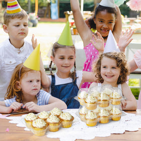 Six-count capacity supports up to sixty cupcakes per set bundle.