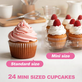 LotFancy BPA-free plastic carriers offer safe dessert packaging.