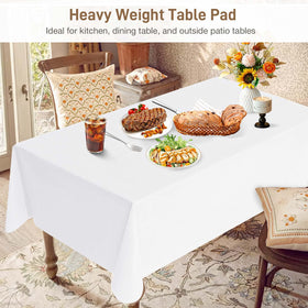 LotuFlor versatile pad used under tablecloth or alone for elegant tables