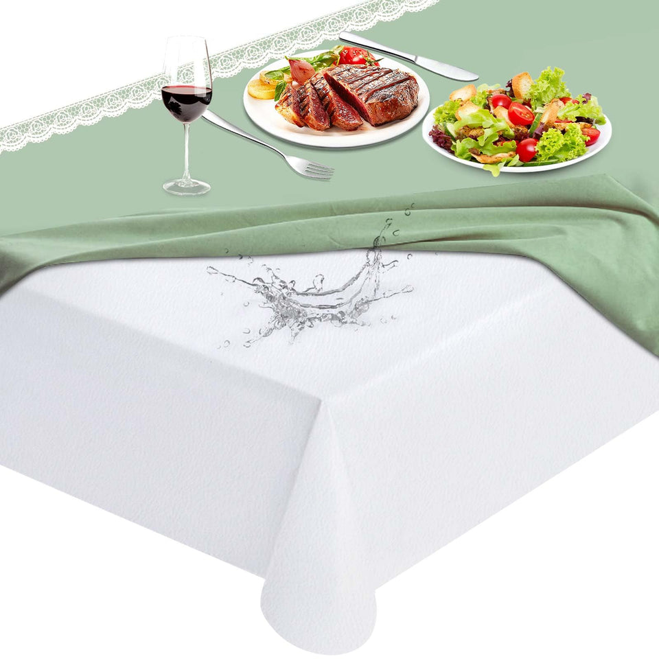 LotuFlor table protector pad waterproof surface for quick spill cleanup