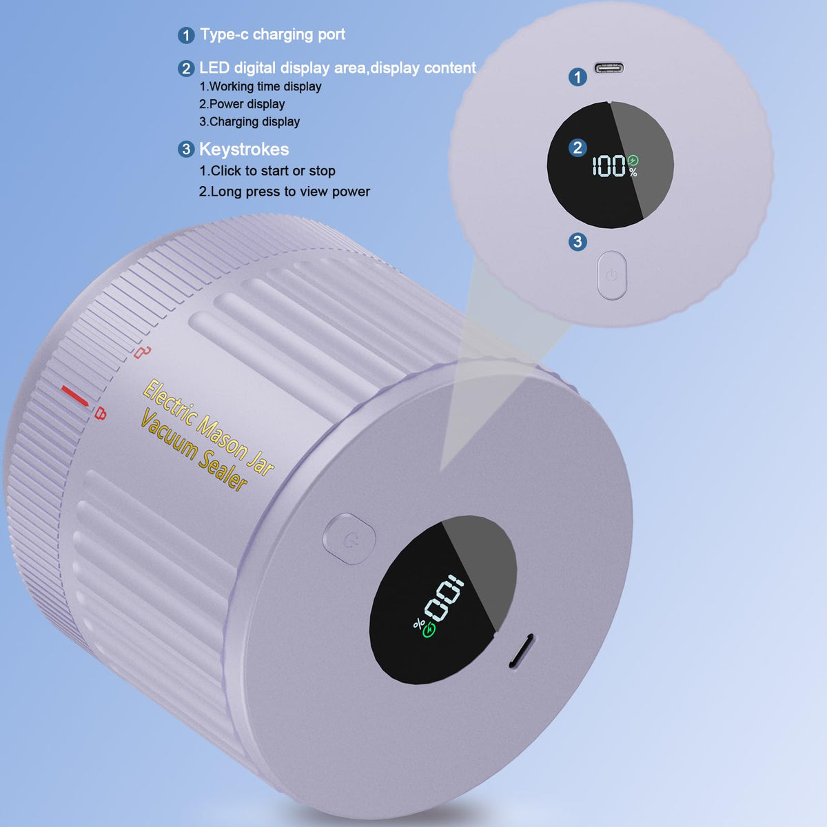 Love Moment portable on-the-go sealer enables quick sealing anywhere