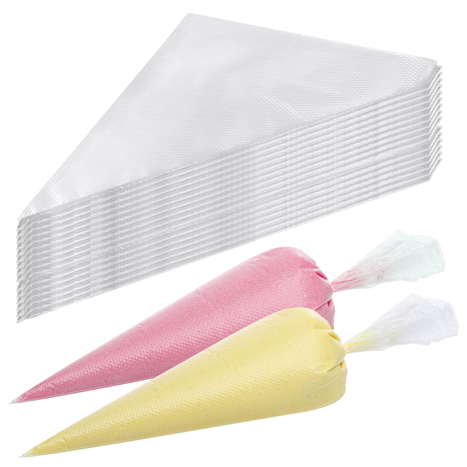 LoveBB 400pcs 12 inch piping bags for daily cake decorating, ready to use.
