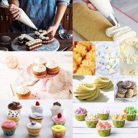 LoveBB piping bags ideal for frosting, cream, and chocolate decorating