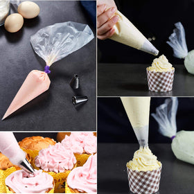 LoveBB piping bags with textured non-slip surface for secure grip