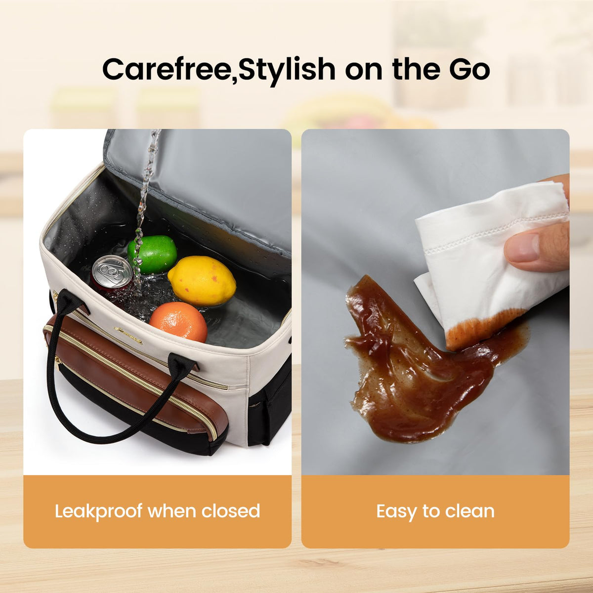 LOVEVOOK durable handle supports comfortable carry through long workdays