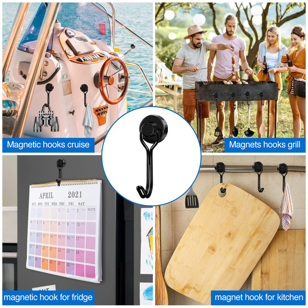 LOVIMAG Heavy-duty 12-pack enables versatile home and travel organization.