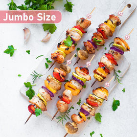 LOYIM sturdy bamboo skewers ideal for desserts and fruit platters