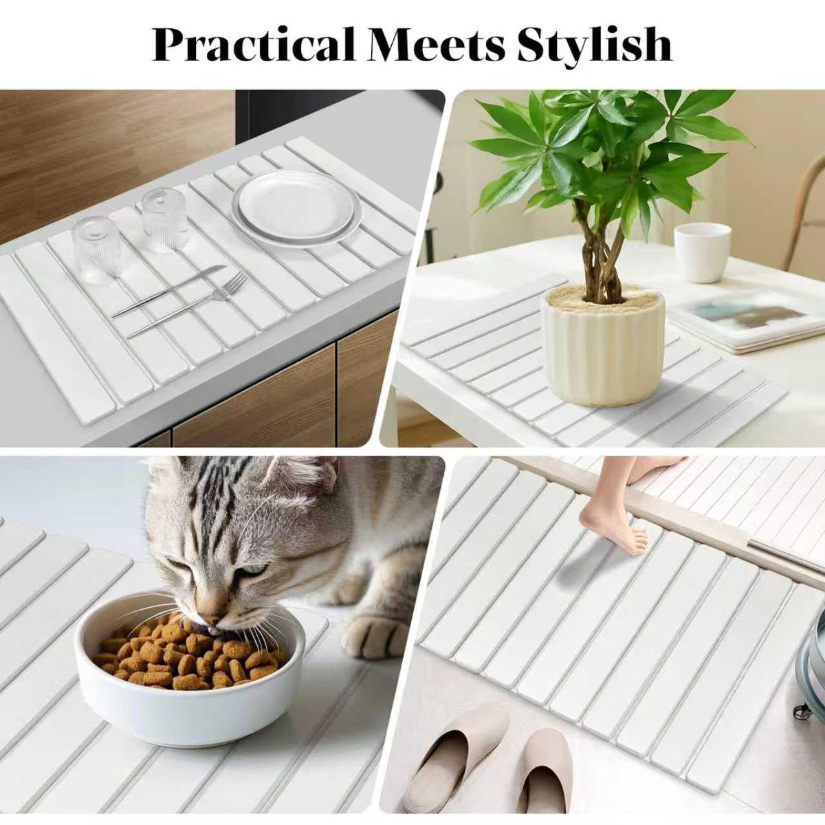 Lprmnnc Extral Large Dish Drying Mat care tip avoid staining from liquids