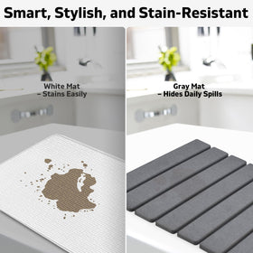 Lprmnnc heat-proof mat doubles as a trivet and pad
