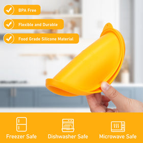 LUVCOSY leak-proof lid demonstrates secure seal on glass bowl