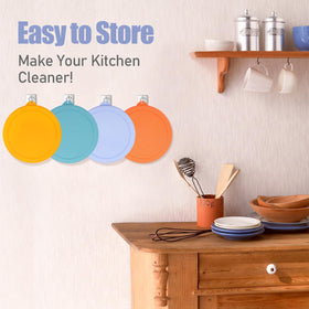 LUVCOSY lids securing leftovers in the fridge for freshness