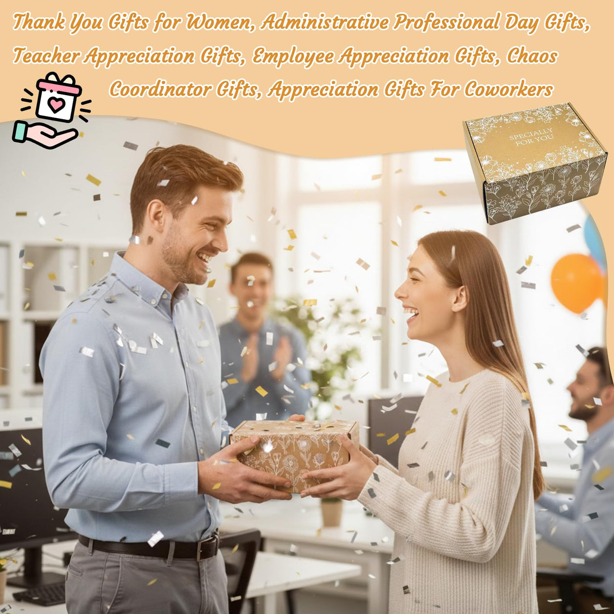 LUICONMO Thank you card reinforces appreciation and encouragement.