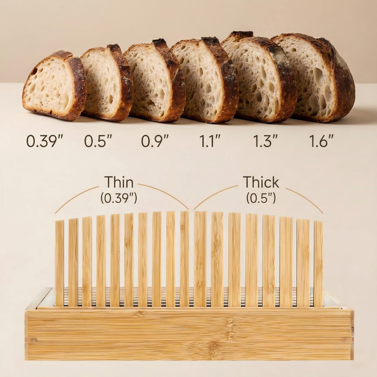 LukieBoee mortise and tenon design reinforces slicer stability
