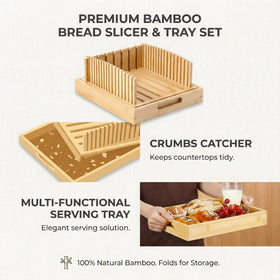 LukieBoee bamboo construction highlights eco-friendly, durable craftsmanship for home bakers